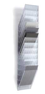 Durable Prospektspenderset A4 tr FLEXIBOXX 12 Fächer