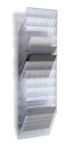 Durable Prospektspenderset A4 quer tr FLEXIBOXX 12 Fächer