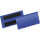 Durable Etikettentasche 100x38mm bl 50St magnetisch