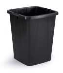 Durable Abfalltonne 90l sw quadratisch DURABIN 90...