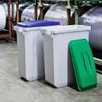 Durable Deckel für Abfalltonne 60l gn DURABIN LID mit Griffen