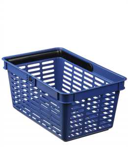 Durable Einkaufskorb 19l bl stapelbar SHOPPING BASKET 19 Tragegriff