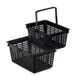 Durable Einkaufskorb 19l sw stapelbar SHOPPING BASKET 19 Tragegriff