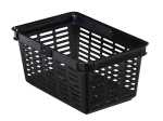 Durable Einkaufskorb 19l sw stapelbar SHOPPING BASKET 19 Tragegriff