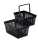 Durable Einkaufskorb 19l sw stapelbar SHOPPING BASKET 19 Tragegriff