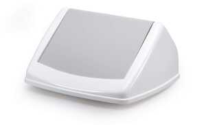 Durable Deckel Abfallbehälter 40l gr DURABIN FLIP LID square 40