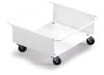 Durable Transportwagen Abfalleimer ws Metall DURABIN 90 4 Rollen