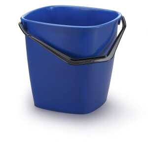 Durable Eimer rechteckig 14l bl BUCKET 14 stabil mit Handgriff