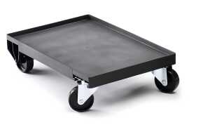 Durable Rollwagen sw 4Rollen 2fix 2beweglich Lagertrolley