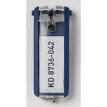 Durable Schlüsselanhänger d bl 6St KEY CLIP...