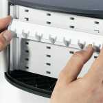 Durable Schlüsselkasten KEY BOX 12 si Box mit Riegel für 12 Anhänger
