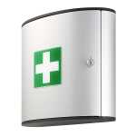 Durable Verbandschrank 280x302x118mm FIRST AID BOX M si leer