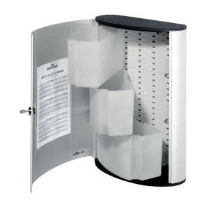 Durable Verbandschrank 400x302x118mm FIRST AID BOX L si leer