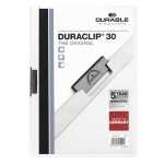 Durable Klemm-Mappe DURACLIP 30 A4 ws für 30 Blatt...