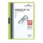 Durable Klemm-Mappe DURACLIP 30 A4 gn für 30 Blatt...