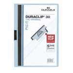 Durable Klemm-Mappe DURACLIP 30 A4 bl für 30 Blatt...