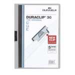 Durable Klemm-Mappe DURACLIP 60 gr für 60 Blatt A4...