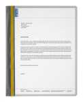 Durable Bindemappe DURABIND A4 gr Heft- und Klebebindung