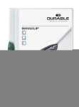 Durable Klemm-Mappe SWINGCLIP gn für 30 Blatt transp...