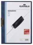 Durable Klemm-Mappe DURAQUICK A4 d bl für 20 Blatt...