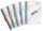 Durable Klemm-Mappe SWINGCLIP Set 5St h.bl, or, m.bl, d.gn, h.li