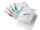 Durable Klemm-Mappe SWINGCLIP Set 5St h.bl, or, m.bl, d.gn, h.li