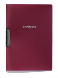 Durable Klemm-Mappe Duraswing job d.rt Aufdruck Bewerbung f 30 Blatt
