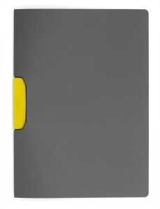 Durable Klemm-Mappe A4 3mm PP ge DURASWING color