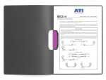 Durable Klemm-Mappe A4 3mm PP rs DURASWING color