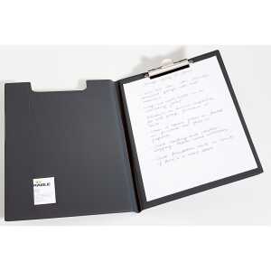 Durable Blockmappe A4 m Federklemme sw Standardqualität