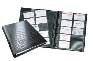 Durable Visitenkartenringbuch A4 sw VISIFIX centium für 400 Karten