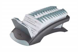 Durable Telefonverzeichnis TELINDEX sw Register A-Z und 500 Karten