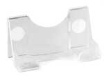 Durable Visitenkartenspender Acryl tr für 50 Visitenkarten