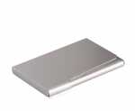 Durable Visitenkartenspender Metall si für 20 Karten Format 57x90m