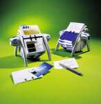 Durable Rollkartei VISIFIX flip si für 200 Visitenkarten 72x104mm