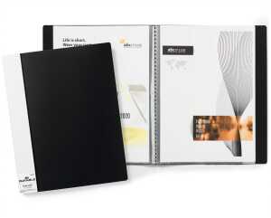 Durable Sichtbuch DURALOOK A4 17mm sw mit 20 Sichtüllen