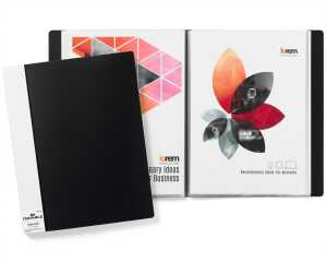 Durable Sichtbuch DURALOOK A4 32mm sw mit 50 Sichtüllen