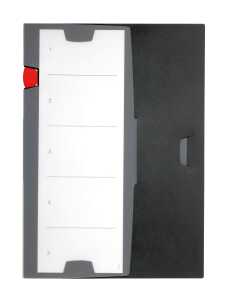 Durable Organisationsmappe A4 PP d.gr mit vorgedrucktem Drehelement