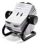 Durable Rollkartei sw 500 Karten TELINDEX mit Register A-Z