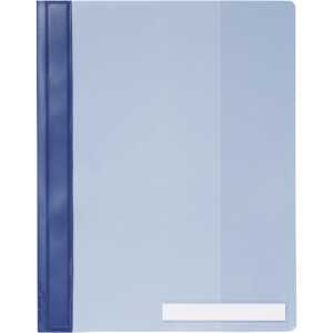 Durable Schnellhefter DIN A4 bl transparentes Deckblatt