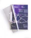 Durable Schnellhefter A4 glasklar tr Vordertasche...