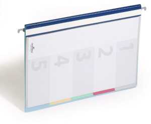 Durable Schnellhefter A4 Divisoflex bl 5fach Unterteilung und Heftung