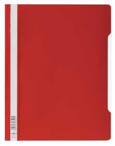 Durable Schnellhefter A4 rt transparentes Deckblatt 4005546265025