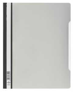 Durable Schnellhefter DIN A4 gr tr Deckblatt Beschr streifen