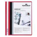 Durable Angebotshefter DURAPLUS A4 rt transp Deckblatt...