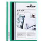 Durable Angebotshefter DURAPLUS A4 gn transp Deckblatt...