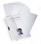 Durable Bewerbungsmappe Profi A4 ws Klemm-Mappen Formulare u Info