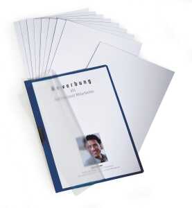 Durable Bewerbungsmappe Profi A4 d bl Klemm-Mappen Formulare u Info