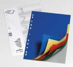 Durable Ordnerregister A4 5tlg farbige beschriftbare Taben