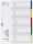 Durable Ordnerregister A4 5tlg farbige beschriftbare Taben
